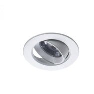 Круглый точечный светильник с поворотным LED-модулем белый 9вт 4000К Maytoni Phill DL014-6-L9W (4251110036922)