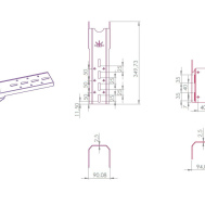 Кронштейн регулируемый консольный настенный КРК-2 Wall Технологии Света (арт. УТ000006258)