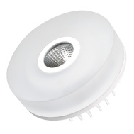 Диодный встраиваемый светильник для бытового освещения Арлайт LTD-80R-Opal-Roll 2x3W Warm White арт020812