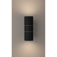 WL28 BK Светильник декоративный светодиодный ЭРА 2*GU10 MAX35W IP54 черный