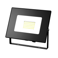 Прожектор светодиодный Gauss Qplus 70W 7150lm IP65 3000К черный