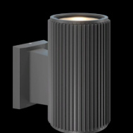 Настенный светильник (бра) уличный IP54 под лампу E27 серый MAYTONI Rando O419WL-01GR (4251110032221)