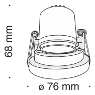 Точечный встраиваемый светильник 10вт белый Maytoni 4000К Kappell DL040-L10W4K (4251110082639)