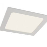 Встраиваемый светильник даунлайт квадратный тонкий 18вт IP44 MAYTONI Stockton DL021-6-L18W 3000К (4251110062051)