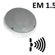 Светодиодный светильник с сенсором движения для аварийного освещения IP54 PROMLED Кронос Нео 15 Эко 3000К Датчик БАП 440лм 1,5ч Опал