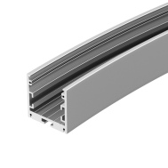 Профиль алюминиевый для радиусных светодиодных линеек Arlight SL-ARC-3535-D1500-A45 SILVER 590мм дуга 1 из 8 ref.025521