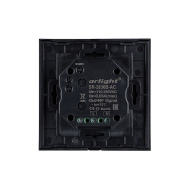 Сенсорная панель управления светом Arlight Sens SR-2830B-AC-RF-IN Black 220V,MIX+DIM 4зоны арт.021062