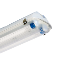 Светильник промышленного типа светодиодный Ардатов ДСП44-2х22-001 Flagman LED (без лампы) полиметилметакрилат прозрачный