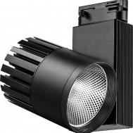 Светодиодный светильник Feron AL105 трековый на шинопровод 40W 4000K, 35 градусов, черный