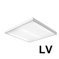 LED низковольтный светильник Geniled Офис 595×595×40 40Вт 12В (24) 5000К Опал (арт.08186_12 (24))