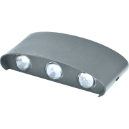Светильник Navigator 80 575 NOF-D-W-006-04 (арт.80575) светодиодный IP54 для фасадной подсветки 6вт уличный серый 4000К