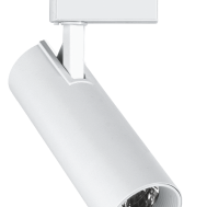 Трековый белый LED светильник на однофазный шинопровод Jazzway PTR 0620 20w 4000K 24° WH IP40 (арт. 5035812)