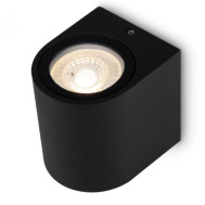 Светильник (бра) настенный LED черный архитектурный под лампу GU10 MAYTONI Slat O044WL-01B (4251110027333)