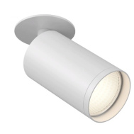 Потолочный светильник по лампу GU10 встраиваемый поворотный белый MAYTONI FOCUS S C049CL-1W 4251110073217