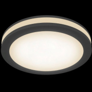 LED светильник круглый встраиваемый точечный 12вт черный MAYTONI Phanton DL303-L12B3К 4251110021294 (d95mm)