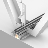 Профиль алюминиевый для натяжных потолков центральная линия Arlight FOLED-CEIL-CENTER-2000 арт.023863