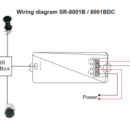 ИК-сплиттер SR-Door-Switch White Arlight арт.020956