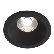 Светильник встраиваемый LED круглый 12вт точечный IP65 черный MAYTONI Zoom DL034-2-L12B (4251110051222)