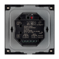 Панель роторная SMART-P37-DIM-IN Black 230V 1.2A, TRIAC, Rotary, 2.4G Arlight, IP20 5 лет гар. арт.028109