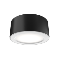 Светодиодный светильник потолочный Geniled Сейлинг накладного монтажа d138 h60 10Вт 90Ra Черный арт.10059_black