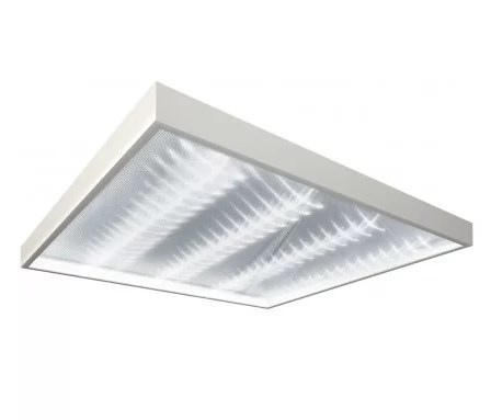 Потолочный LED светильник офисный ECOSVET A-OFFICE-35D5KP Plast арт. НФ-00002425