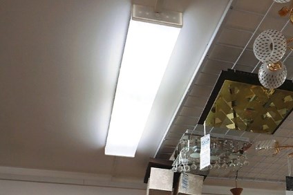 Светильник аварийного освещения LED универсальный потолочный офисный 25вт 5000К IP20 Атон АТ-ДПО-42-40/25-А2 630x145x52