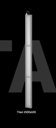 Пылевлагозащищенный светильник промышленный с повышенной светоотдачей Geniled Titan Inox Advanced 1500х100х30 60Вт IP66 мат.закаленное стекло арт.24226