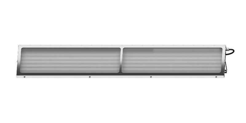 Промышленный светильник светодиодный Geniled Titan Inox Standart 1000x180x30 100Вт IP66 матовое закаленное стекло Mean Well арт.24303_mw