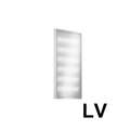 Низковольтный офисный светильник IP40 Geniled Офис 595х595 40Вт 12В (24) 5000К Микропризма (арт. 08151_12 (24))