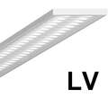 Светильник LED светодиодный для низковольтных сетей Geniled ЛПО 80Вт 12В (24) 5000К Микропризма 1200×180×40 (арт. 08529_12 (24))
