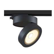 Трековый LED светильник 4000K 12w однофазный поворотный круглый черный Maytoni Magic TR006-1-12W3K-B4K (4251110083698)