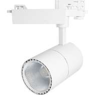 Белый трековый светильник трехфазный Feron AL103 30W 4000K 35 гр. белый арт. 41601