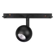 LED светильник магнитный трековый Arlight MAG-ORIENT-ORB-R60-10W Warm3000 (BK, 35 deg, 48V) IP20 арт.036808