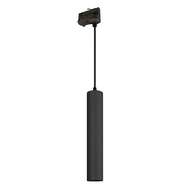 Черный подвесной светильник Arlight на 3-фазный трек LGD-PIPE-TRACK-HANG-4TR-R50-9W Warm3000 (BK, 40 deg, 230V) арт.037427