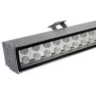 Линейный светодиодный прожектор архитектурный линзованный Arlight AR-LINE-1000XL-54W-24V RGB Grey 30 deg DMX512 арт.023638