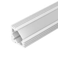 Профиль угловой для светодиодных лент и линеек белый Arlight PDS45-T-2000 ANOD White арт.018264