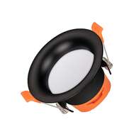 Черный светильник LED точечный Arlight MS-BLIZZARD-BUILT-R90-6W Day4000 BK 100 deg 230V арт.036605