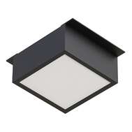 Встраиваемый светильник потолочный черный Грильято Arlight IP40 DL-GRIGLIATO-S90x90-12W Warm3000 BK 90 deg 230 арт.038327