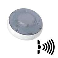 LED светильник для ЖКХ с датчиком движения IP54 12w Промлед Кронос Нео 12 Датчик 4000К Призма