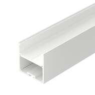 Профиль белый с экраном для светодиодных лент комплект с заглушками Arlight SL-LINE-5050-2500 WHITE+OPAL Алюминий арт.021467