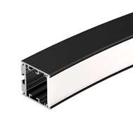Профиль черный алюминиевый для радиусных диодных линеек Arlight SL-ARC-3535-D1500-N90 BLACK 1180мм дуга 1 из 4 арт.026596