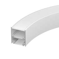 Профиль алюминиевый для радиусных диодных конструкций Arlight SL-ARC-5060-D1000-A45 WHITE дуга 1 из 8 ref.032692