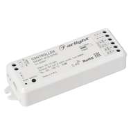 Контроллер для диодных DIM/MIX/RGB/RGBW лент и модулей SMART-K13-SYNC 12-24V 4x3A, 2.4G Arlight арт.023821