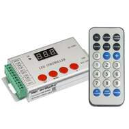 Контроллер для светодиодных лент RGB Бегущий огонь HX-802SE-2 6144 pix, 5-24V SD-карта ПДУ Arlight арт.022992