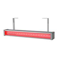 Светодиодный линейный светильник архитектурного освещения Барокко 15 500мм Красный Прозрачный Промлед