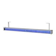 Архитектурно-линейный светильник монохром линзованный PromLED Барокко 20 1000мм Оптик Синий
