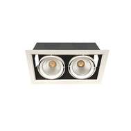Светодиодный светильник карданный LUXEON ALGOL 2 LED 2x30W 4000K 36 deg. white
