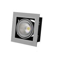 Светильник диодный карданный GRAZIOSO 1 LED 30 N 4000K CITIZEN silver clean арт.43061 VIVO LUCE