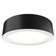LED светильник торгового освещения потолочный накладной Geniled Сейлинг IP54 d224 h60 30Вт 3000K 90Ra Черный арт.10061_black d224х60мм