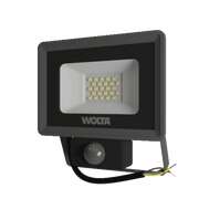 Светодиодный прожектор WOLTA WFL-20W/06S 20Вт 5700K P65 1800лм с датчиком арт.4260708174632